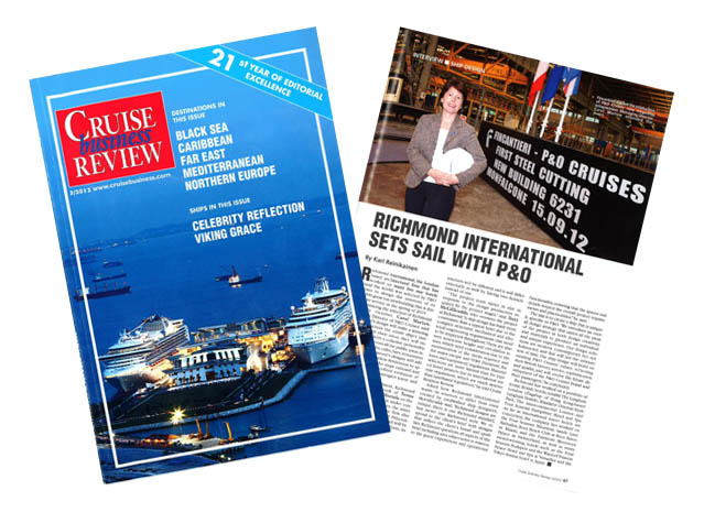 Richmond International sets sail with P&O
