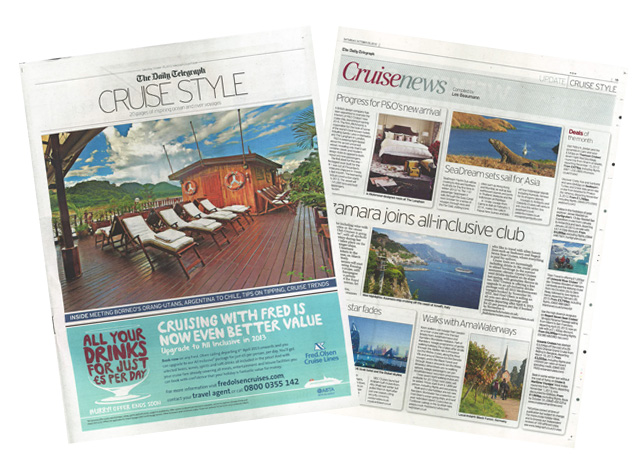 The Daily Telegraph - Progress for P&O’s new arrival